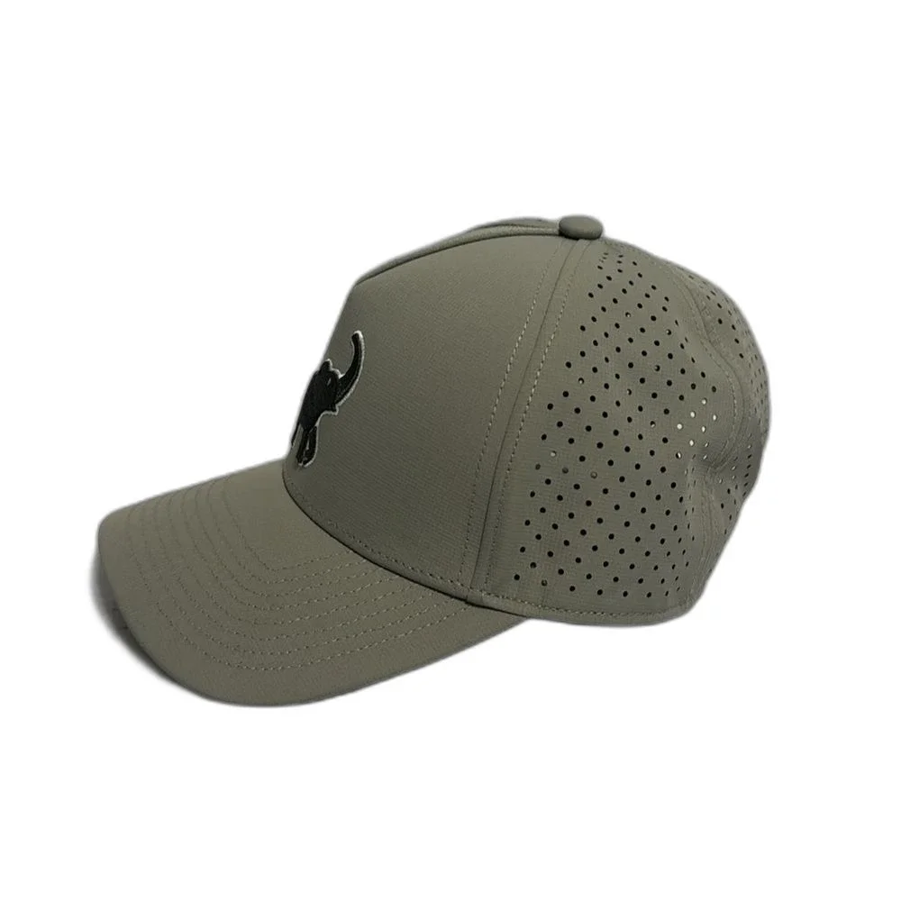 Sweet‎ Rollz gray Elephant Athletic Golf Hat lightweight performance wear